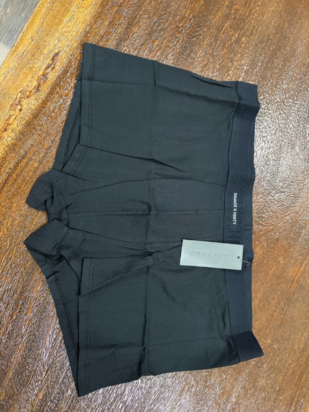 Savage X Fenty Men's Underwear Trunks Black Caviar XXL Boxers NEW